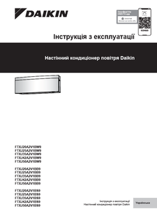 FTXJ-AB9.FTXJ-AW9.FTXJ-AS9_Operation manual_3PUK728539-11M_Ukrainian download